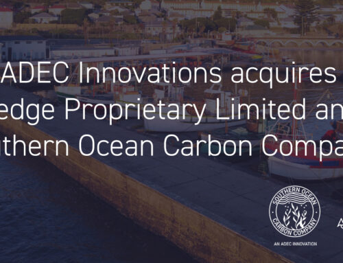 ADEC Innovations Acquires Kedge Pty Ltd and Southern Ocean Carbon Company