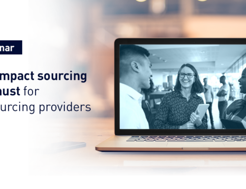 Impact sourcing: Leading the conversation with the Global Sourcing Association