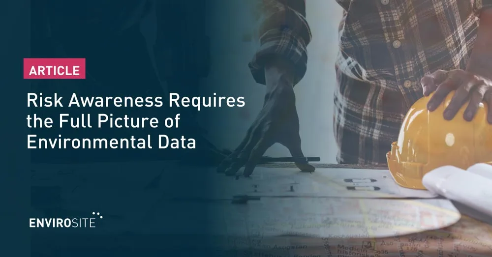 Risk Awareness Requires the Full Picture of Environmental Data thumbnail